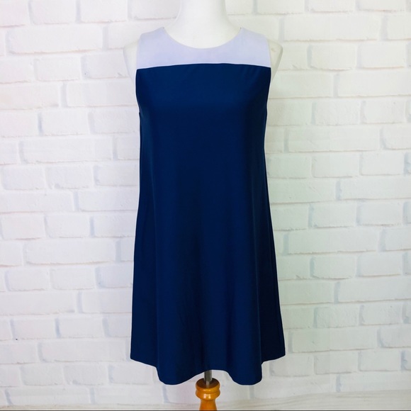 Jude Connally Color Block Shift Dress - Picture 2 of 8